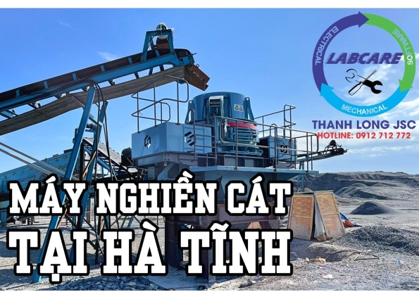 Trạm nghiền cát tại Hà Tĩnh
