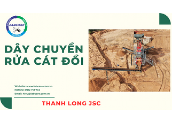DÂY CHUYỀN RỬA CÁT ĐỒI