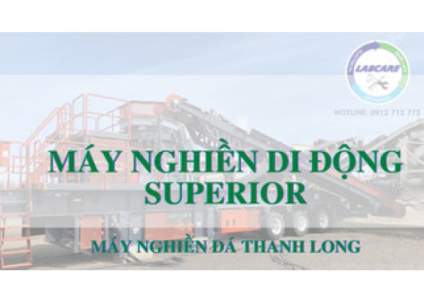 Trạm nghiền đá di động Superior