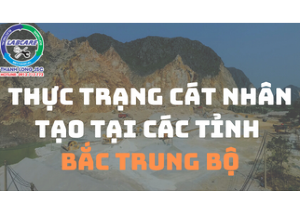 Thực trạng cát nhân tạo tại các tỉnh Bắc Trung Bộ