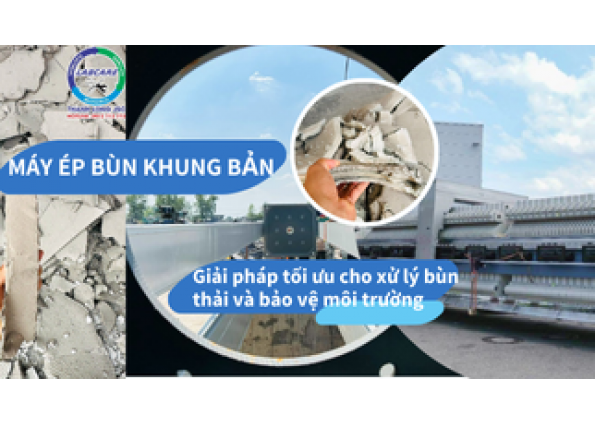 Máy ép bùn khung bản - Giải pháp tối ưu cho xử lý bùn thải và bảo vệ môi trường