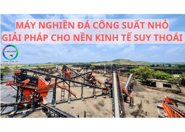 Máy nghiền đá công suất nhỏ - Giải pháp cho nền kinh tế suy thoái