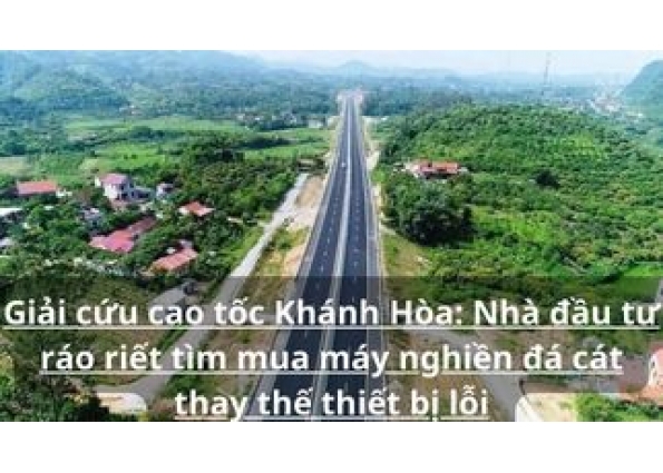 Máy nghiền đá thành cát tại Khánh Hòa: Nhu cầu thiết yếu cho ngành xây dựng