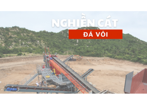 CÔNG NGHỆ NGHIỀN CÁT TỪ ĐÁ VÔI HIỆU QUẢ