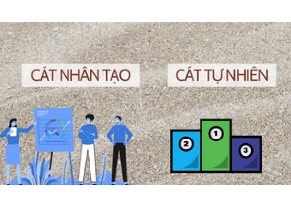 CÁT NHÂN TẠO LÀ GÌ, SO SÁNH CÁT NHÂN TẠO VÀ CÁT TỰ NHIÊN